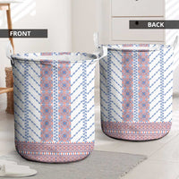 Traditional Romanian Costume Laundry Basket National Folk Patterns - Wonder Print Shop