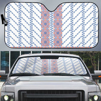 Traditional Romanian Costume Auto Sun Shade National Folk Patterns - Wonder Print Shop