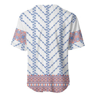 Traditional Romanian Costume Baseball Jersey National Folk Patterns - Wonder Print Shop
