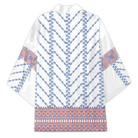 Traditional Romanian Costume Kimono National Folk Patterns - Wonder Print Shop