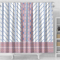 Traditional Romanian Costume Shower Curtain National Folk Patterns - Wonder Print Shop