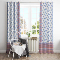Traditional Romanian Costume Window Curtain National Folk Patterns - Wonder Print Shop