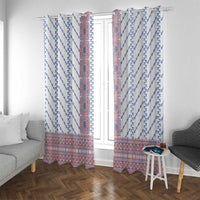 Traditional Romanian Costume Window Curtain National Folk Patterns - Wonder Print Shop