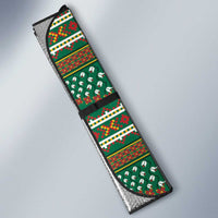 Lithuanian National Costume Auto Sun Shade Traditional Folk Pattern - Wonder Print Shop