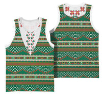 Lithuanian National Costume Basketball Jersey Traditional Folk Pattern - Wonder Print Shop