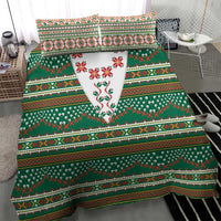 Lithuanian National Costume Bedding Set Traditional Folk Pattern - Wonder Print Shop