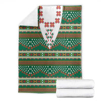 Lithuanian National Costume Blanket Traditional Folk Pattern - Wonder Print Shop
