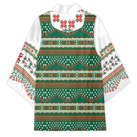Lithuanian National Costume Kimono Traditional Folk Pattern - Wonder Print Shop
