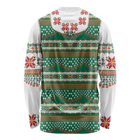 Lithuanian National Costume Long Sleeve Shirt Traditional Folk Pattern - Wonder Print Shop
