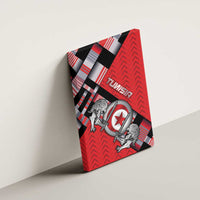 Tunisia Canvas Wall Art Silver Lions Sports Patterns - Wonder Print Shop