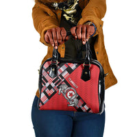 Tunisia Shoulder Handbag Silver Lions Sports Patterns - Wonder Print Shop
