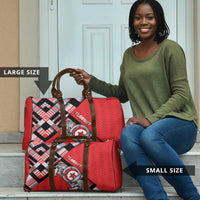 Tunisia Travel Bag Silver Lions Sports Patterns - Wonder Print Shop