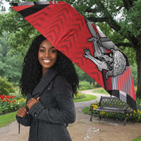Tunisia Umbrella Silver Lions Sports Patterns - Wonder Print Shop