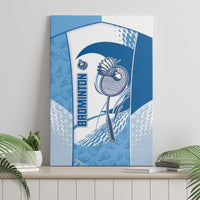 Badminton Canvas Wall Art Dynamic Swoosh