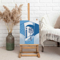 Badminton Canvas Wall Art Dynamic Swoosh