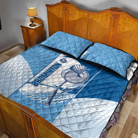 Badminton Quilt Bed Set Dynamic Swoosh