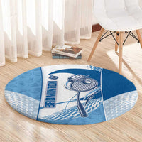 Badminton Round Carpet Dynamic Swoosh