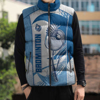 Custom Badminton Sleeveless Puffer Jacket Dynamic Swoosh
