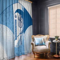 Badminton Window Curtain Dynamic Swoosh