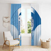 Badminton Window Curtain Dynamic Swoosh
