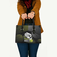 Tennis Leather Bag Grand Slam Style