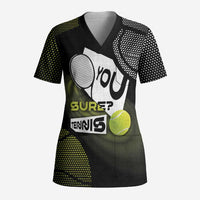 Custom Tennis Scrub Top Grand Slam Style