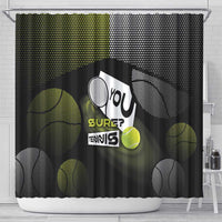 Tennis Shower Curtain Grand Slam Style