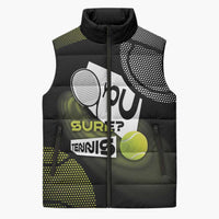 Custom Tennis Sleeveless Puffer Jacket Grand Slam Style