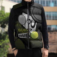 Custom Tennis Sleeveless Puffer Jacket Grand Slam Style