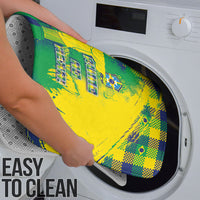 Brazil Football Bathroom Set Rumo Ao Hexa Grunge Style