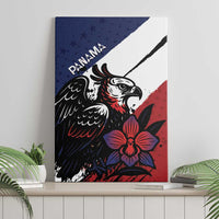 Panama Canvas Wall Art Harpy Eagle Bird Grunge Style
