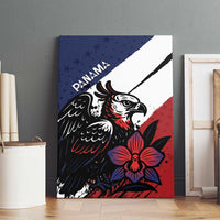 Panama Canvas Wall Art Harpy Eagle Bird Grunge Style