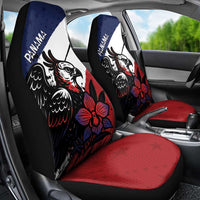 Panama Car Seat Cover Harpy Eagle Bird Grunge Style