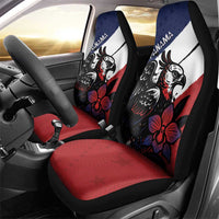 Panama Car Seat Cover Harpy Eagle Bird Grunge Style