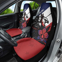 Panama Car Seat Cover Harpy Eagle Bird Grunge Style