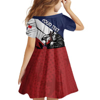 Personalized Panama Family Matching Off The Shoulder Long Sleeve Dress and Hawaiian Shirt Harpy Eagle Bird Grunge Style