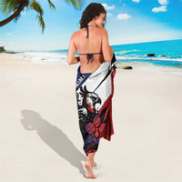 Panama Sarong Harpy Eagle Bird Grunge Style