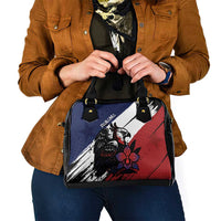 Panama Shoulder Handbag Harpy Eagle Bird Grunge Style