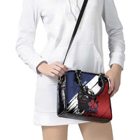 Panama Shoulder Handbag Harpy Eagle Bird Grunge Style