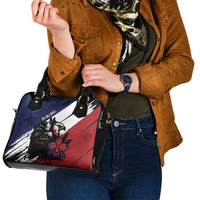 Panama Shoulder Handbag Harpy Eagle Bird Grunge Style
