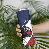 Personalized Panama Skinny Tumbler Harpy Eagle Bird Grunge Style
