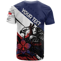 Personalized Panama T Shirt Harpy Eagle Bird Grunge Style