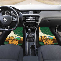 Djibouti Car Mats Camel Holding Jabuuti Flag
