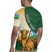 Personalized Djibouti Rugby Jersey Camel Holding Jabuuti Flag