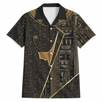 Egypt Deshret Crown Hawaiian Shirt Ancient Mythology Pharaoh With Pschent