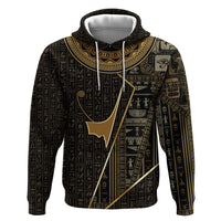 Egypt Deshret Crown Hoodie Ancient Mythology Pharaoh With Pschent