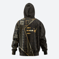 Egypt Deshret Crown Hoodie Ancient Mythology Pharaoh With Pschent