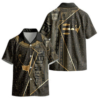 Egypt Deshret Crown Kid Hawaiian Shirt Ancient Mythology Pharaoh With Pschent DT05