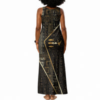Egypt Deshret Crown Tank Maxi Dress Ancient Mythology Pharaoh With Pschent