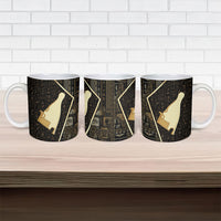 Egypt Hedjet Crown Ceramic Mug Ancient Mythology Upper Pharaoh